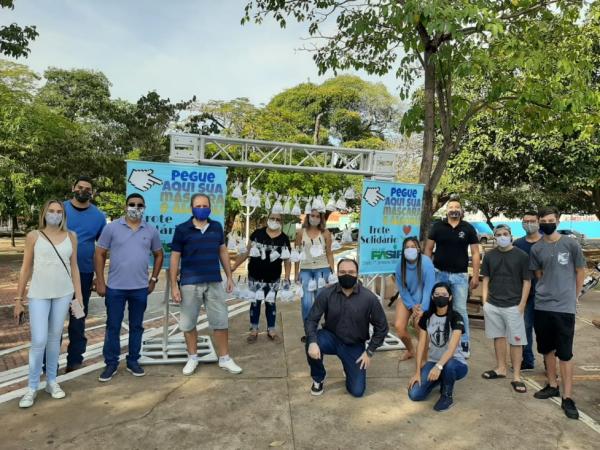 CURSO DE DIREITO REALIZA O 1º TROTE SOLIDÁRIO