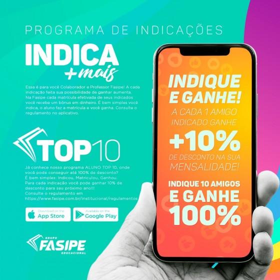 CONHEÇA OS PROGRAMAS DE INDICAÇÃO DO GRUPO FASIPE