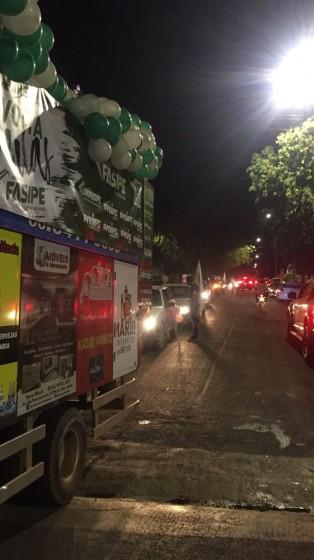 Carreata Fasipe em Rondonópolis foi abraçada pela população