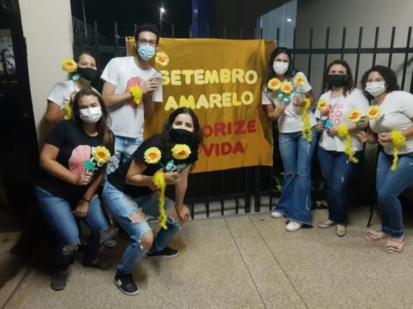 Curso de Psicologia da UNIFASIPE promoveu diversas ações para conscientização do Setembro Amarelo 