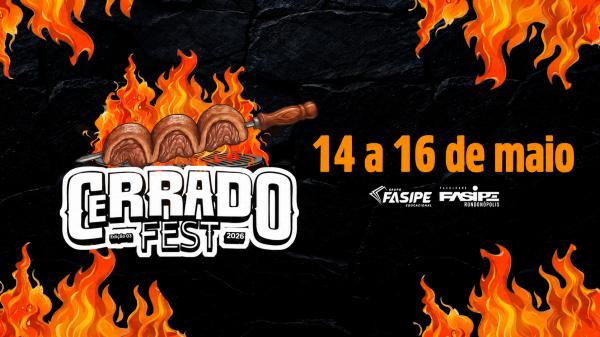 CERRADO FEST FASIPE | 14 a 16 de maio de 2026